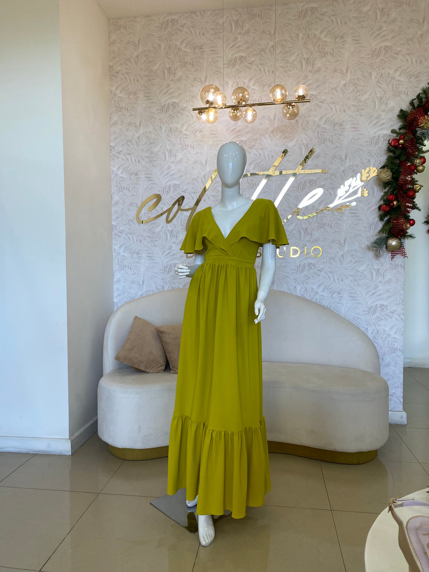 Vestido Pistache