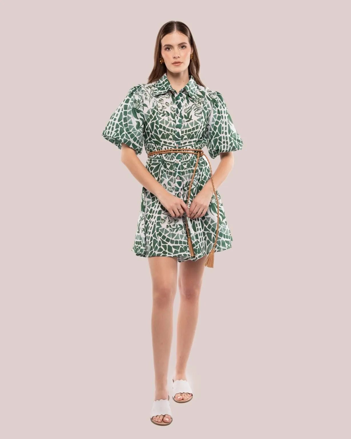 colette ribbon minidress