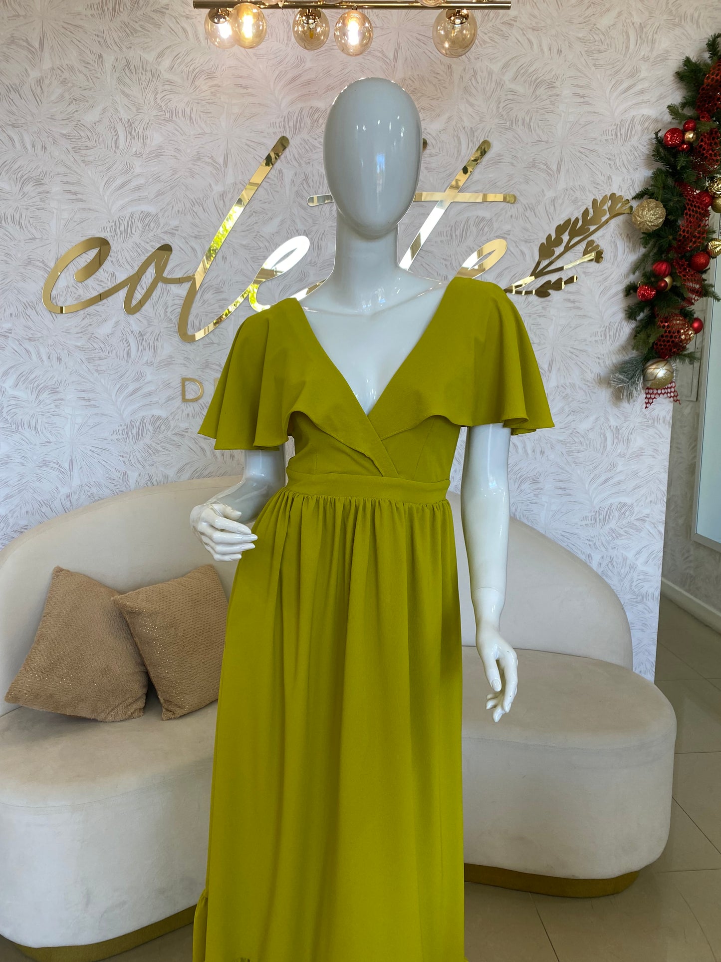 Vestido Pistache